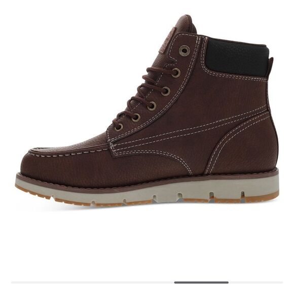 Levi’s Men\'s Dean WX UL Faux-Leather Rugged Casual Hiker Chukka Boots